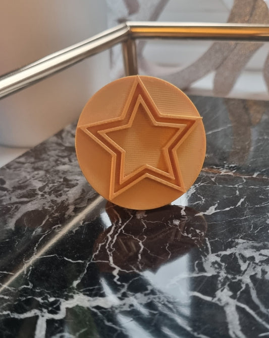 Toilet/Kitchen Roll Stamper - Star