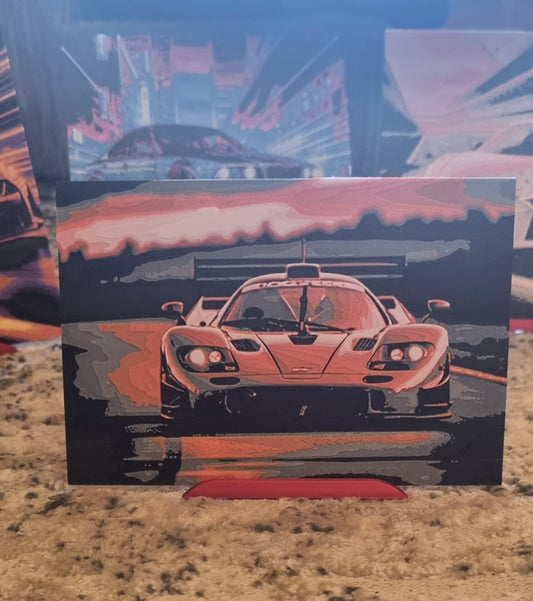 McLaren F1LM 3D Picture Art